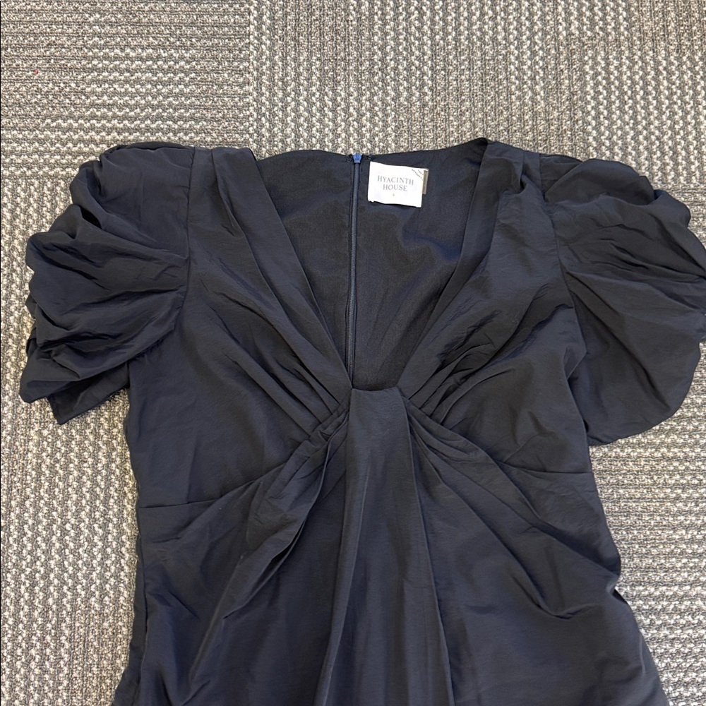 Tuckernuck Hyacinth House Tinsley Black Mini Dress, size L - Picture 6 of 9